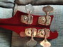 Rickenbacker 4001/4 , Burgundy: Headstock - Rear