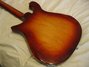Mar 1991 Rickenbacker 610/6 VP, Fireglo: Body - Rear