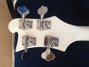 Rickenbacker 4003/4 Mod, White: Headstock - Rear