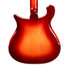 Dec 1989 Rickenbacker 620/12 , Fireglo: Body - Rear