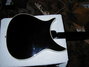 Jan 1991 Rickenbacker 350/6 SH, Jetglo: Body - Rear
