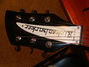 Rickenbacker 330/6 , Jetglo: Headstock