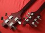 Rickenbacker 4080/46 Doubleneck, Burgundy: Headstock - Rear