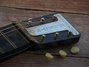 Rickenbacker B Post War/6 LapSteel, Black: Headstock
