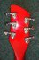 Rickenbacker 620/6 BT, Ruby: Headstock - Rear