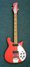 Rickenbacker 620/6 BT, Ruby: Full Instrument - Front