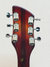 Rickenbacker 1998/6 PT, Fireglo: Headstock - Rear