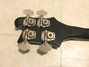 Rickenbacker 4003/4 , Jetglo: Headstock - Rear