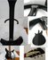 Rickenbacker 320/6 , Jetglo: Neck - Rear