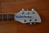 Rickenbacker 330/6 Mod, Custom: Headstock