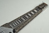 Rickenbacker 102/6 LapSteel, Gray Zolatone: Full Instrument - Front