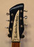 Rickenbacker 620/6 , Azureglo: Headstock
