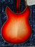 Jul 2010 Rickenbacker 360/12 C63, Fireglo: Body - Rear
