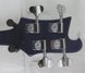 Rickenbacker 4001/4 , Azureglo: Headstock - Rear