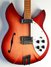 Rickenbacker 1997/6 f hole, Fireglo: Body - Front