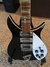Rickenbacker 350/6 SH, Jetglo: Body - Rear