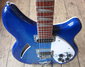 Rickenbacker 360/6 , Blueburst: Neck - Front