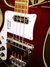 Rickenbacker 4001/4 Refin, Burgundy: Body - Front