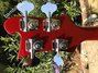 Rickenbacker 4003/4 , Ruby: Headstock - Rear
