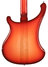 Nov 2011 Rickenbacker 4003/4 , Fireglo: Body - Rear