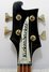 Rickenbacker 4001/4 Mod, Jetglo: Headstock
