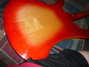 Rickenbacker 4003/4 , Fireglo: Body - Rear