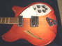 Rickenbacker 360/6 , Fireglo: Body - Front