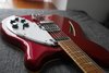 Rickenbacker 360/6 Mod, Ruby: Neck - Rear
