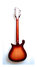 Rickenbacker 620/6 , Fireglo: Full Instrument - Rear