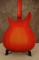 Rickenbacker 1996/6 f hole, Amber Fireglo: Body - Rear