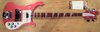 Rickenbacker 4003/4 , Metallic Plumglo: Full Instrument - Front