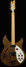 Rickenbacker 330/6 , Natural Walnut: Full Instrument - Front