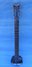 Rickenbacker A25/6 Refin, Black: Full Instrument - Front