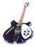 Rickenbacker 360/6 , Midnightblue: Full Instrument - Front