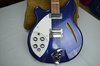 Rickenbacker 360/6 VP, Midnightblue: Close up - Free2