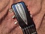 Rickenbacker BD/6 LapSteel, Black: Headstock