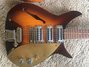 Dec 1957 Rickenbacker 325/6 Capri, Two tone brown: Body - Front