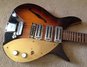 Dec 1957 Rickenbacker 325/6 Capri, Two tone brown: Neck - Rear