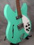 Rickenbacker 330/12 f hole, Sea Green: Close up - Free