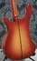 May 1973 Rickenbacker 4001/4 , Fireglo: Body - Rear