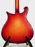 Dec 1980 Rickenbacker 620/12 , Fireglo: Body - Rear
