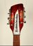 Rickenbacker 360/12 CW, Fireglo: Headstock