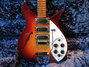 Rickenbacker 1996/6 f hole, Amber Fireglo: Body - Front