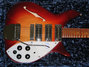Rickenbacker 1996/6 f hole, Amber Fireglo: Close up - Free2