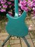 Rickenbacker 320/6 Mod, Turquoise: Body - Rear