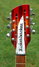 Rickenbacker 360/12 , Fireglo: Headstock