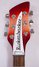 Rickenbacker 620/6 , Fireglo: Headstock