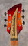 Jul 2002 Rickenbacker 325/6 PW Refin, Autumnglo: Headstock