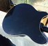 Nov 1990 Rickenbacker 360/6 Mod, Jetglo: Body - Rear