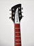 Rickenbacker 330/6 Mod, Jetglo: Headstock